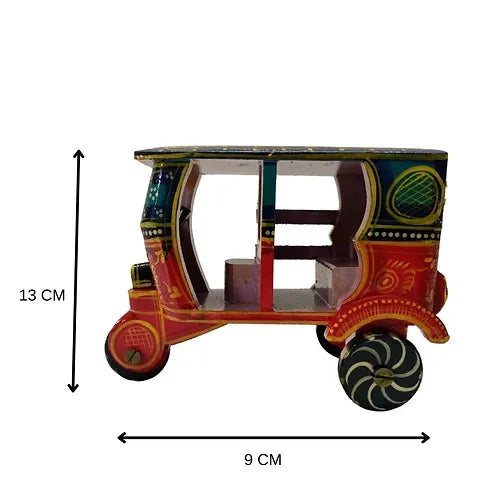 Handcrafted & perfectly handpainted wooden Auto home decor showpiece