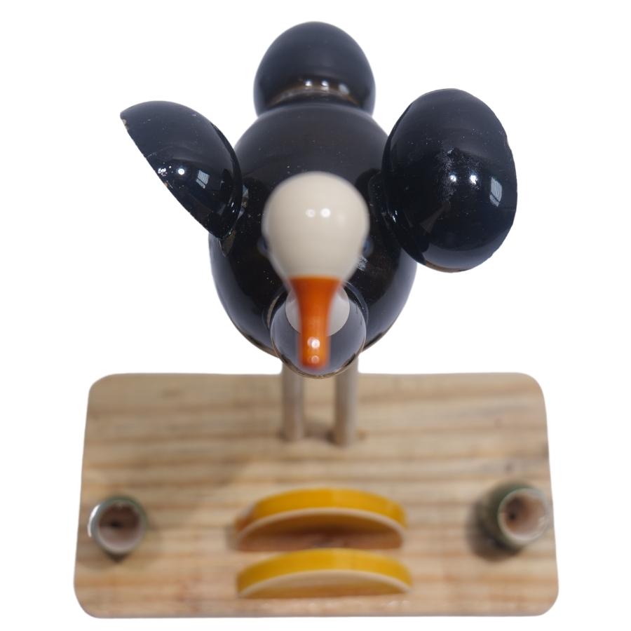 Handcrafted Etikoppaka Pens and Cards Holder Stand