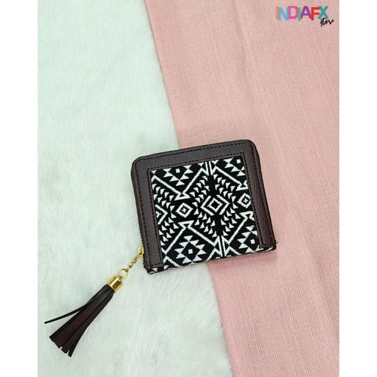 IndiaFx Everyday Chic Jacquard Wallet | Handmade with Love
