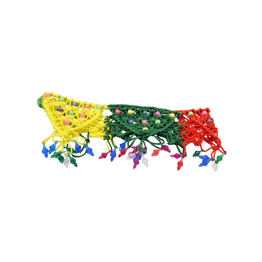 Handmade Thoranam Wire Colorful Crochet Door Hanging Deco