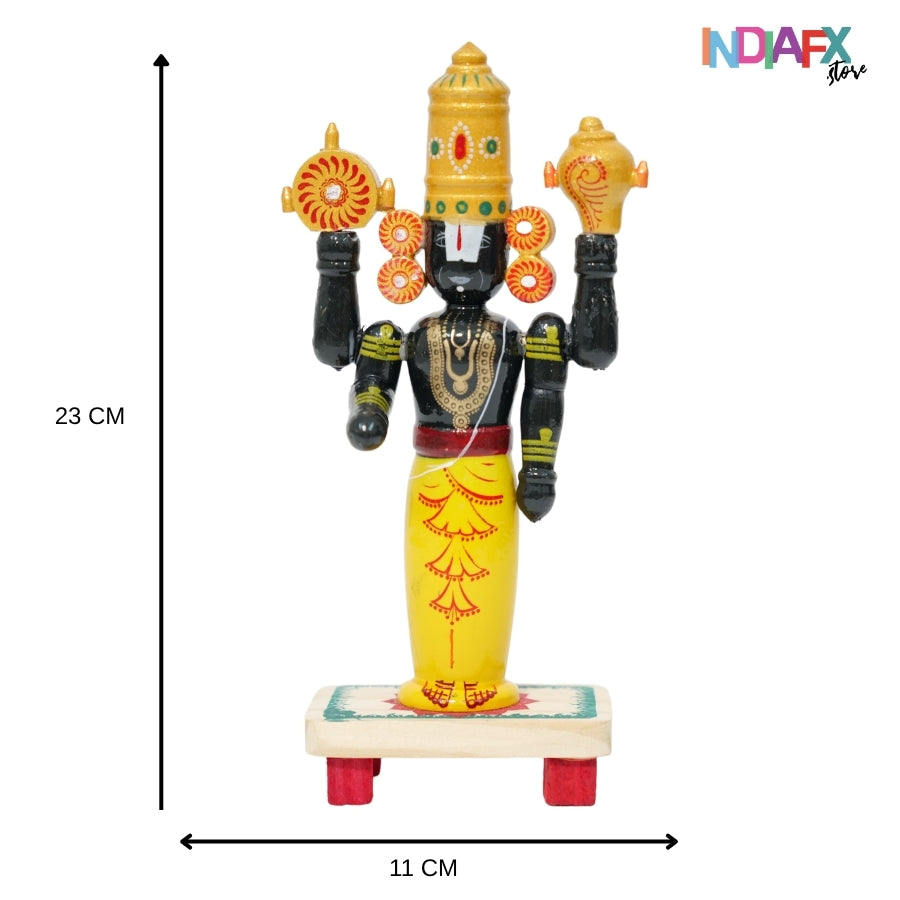 Handcrafted Etikoppaka Balaji – Small Idol, Big Energy