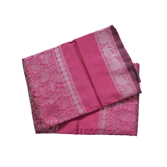 Mangalagiri Seco Saree πβ¨ Elegant Zari Weave with Timeless Charm