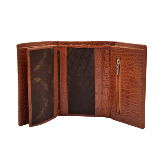 Elegant Textured Leather Wallet for Women π€β¨ Snap Button Wallet