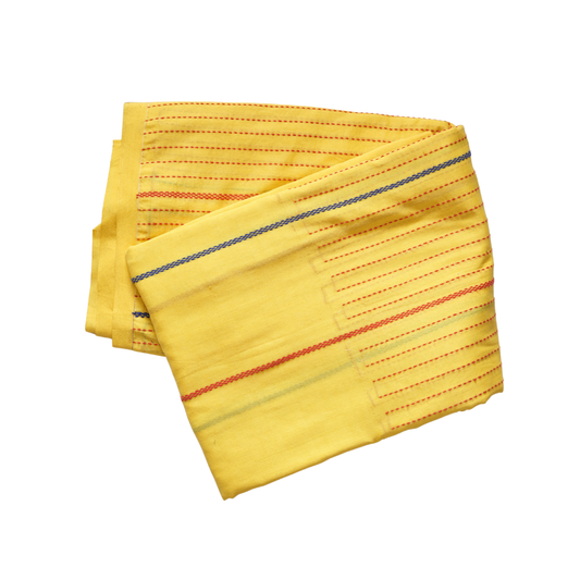 Kantha Cotton Saree Hand-stitched Elegance with Minimal Charm