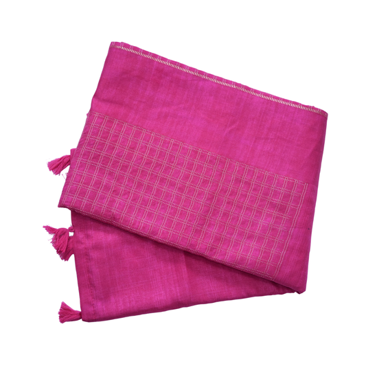 Mangalagiri Cotton Silk Saree Elegant Handwoven Style
