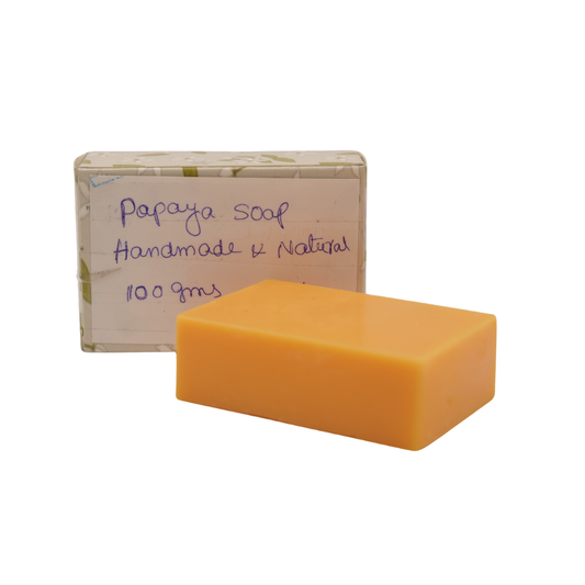 Papaya Handmade Soap πβ¨ Natural Glow & Brightening Bath Bar