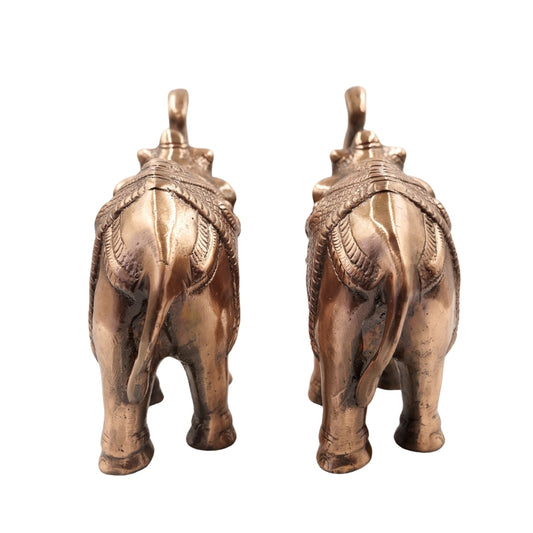 Elephant Pair β Symbol of Strength, Luck & Prosperity