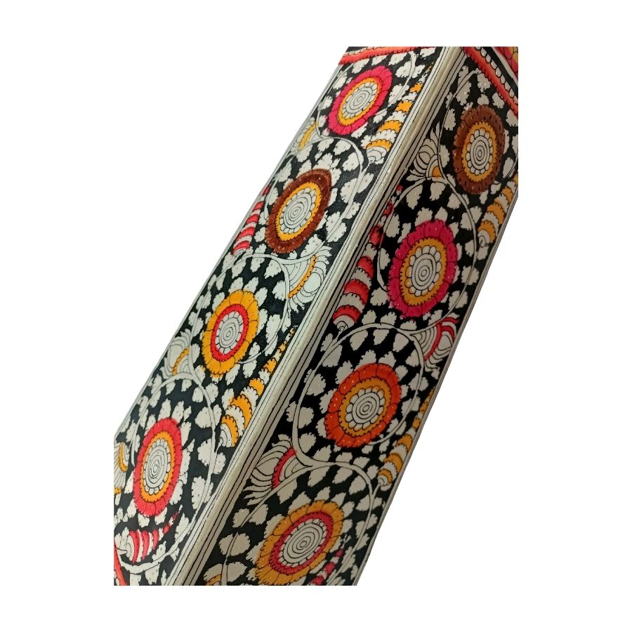 🎨 Artisan Goat Leather Lamp | Traditional Craft | 16 Inch 🌿