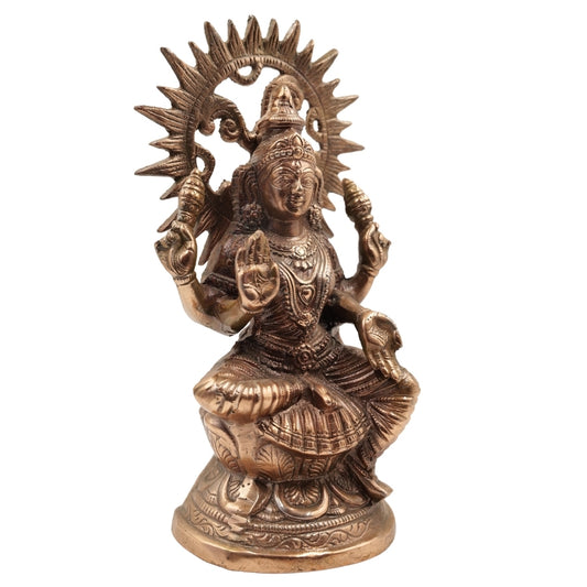 Handcrafted Lakshmi Idol Elegant Spiritual Decor