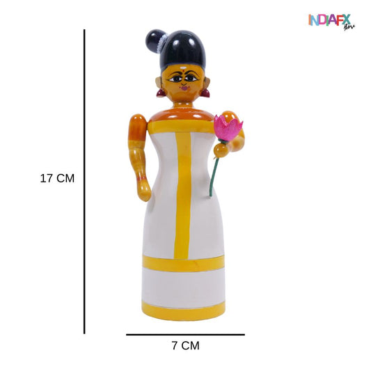 Etikoppaka Kerala Lady Showpiece