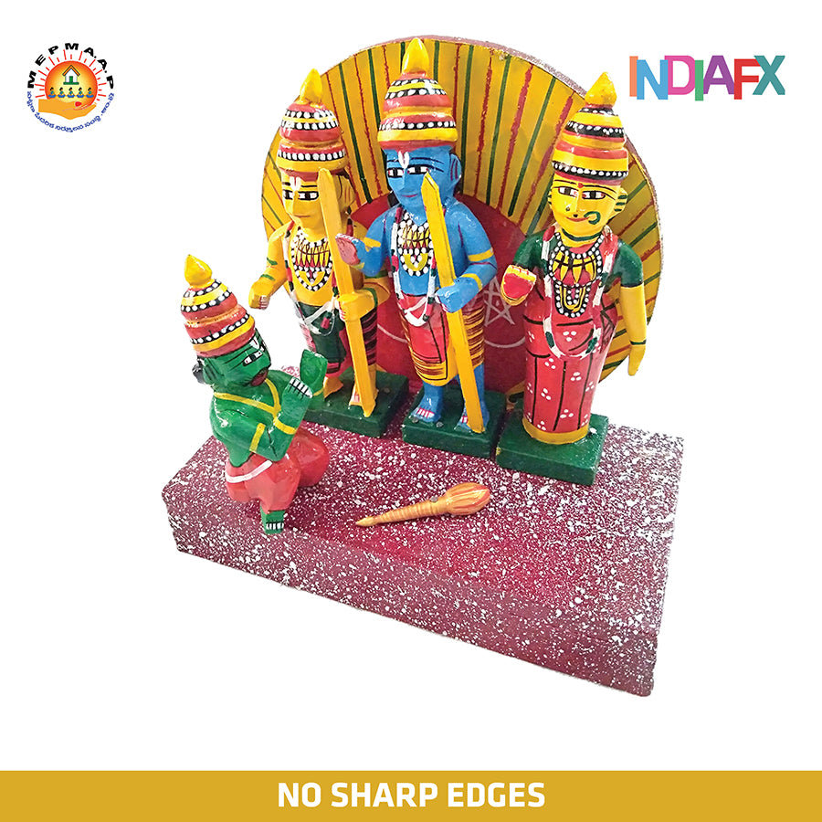Handcrafted handpainted Kondapalli Toys showpiece Handmade by APMEPMA