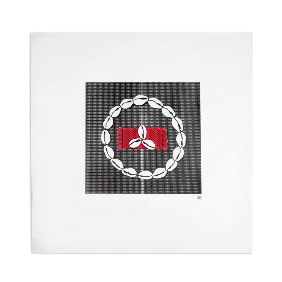 Sumi Naga Weave Motifs - Art Print (Duo Mid)