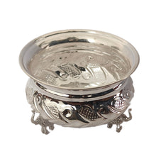 Pure 925 Silver Dish Elegant Elephant Design