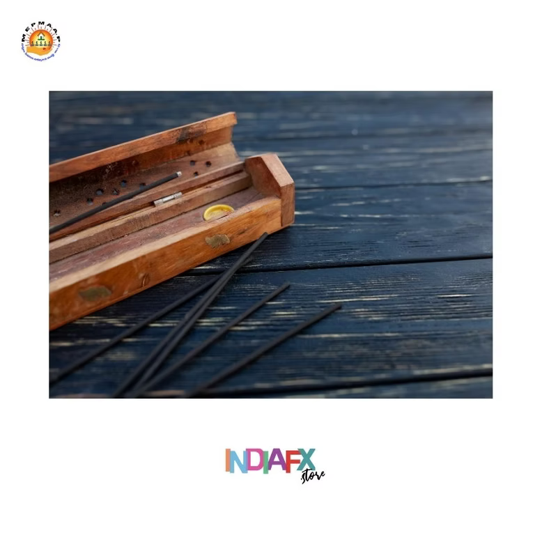 Wooden Handcrafted Agarbatti / Incense Sticks Holder