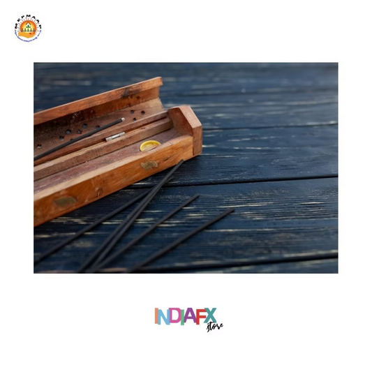 Wooden Handcrafted Agarbatti / Incense Sticks Holder