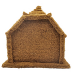 Handmade Coir Temple House Radha Krishna Decor Piece