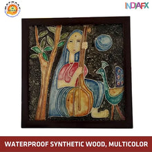 Handmade Oil Painting Frame Ethnic Art by Women Artisans