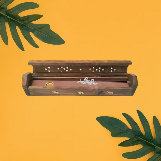 Wooden Handcrafted Agarbatti / Incense Sticks Holder