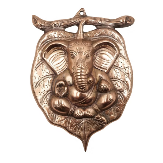 Ganesha Wall Art  Elegant Handmade Decor for Your Space