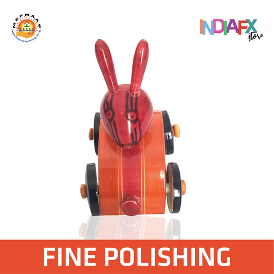 Etikoppaka handmade wooden showpiece & toy Small Car Handmade by APMEMPA