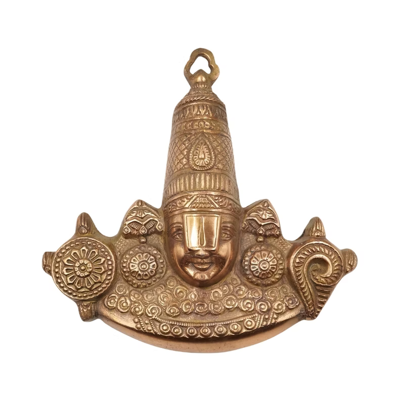 Tirupati Balaji Face Hanging  Sacred Decor for Positivity & Faith