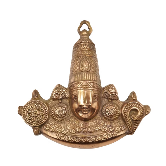 Tirupati Balaji Face Hanging  Sacred Decor for Positivity & Faith