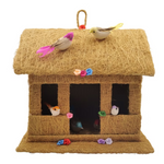 Handmade Coconut Coir Bird Nest Creative Eco Decor