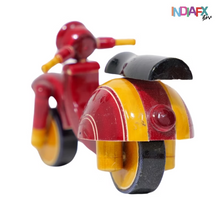 Vintage Vibes! Handcrafted Etikoppaka Scooter Toy