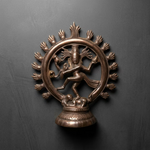 Handcrafted Nataraja Idol  Cosmic Dance of Shiva | Brass Spiritual Decor