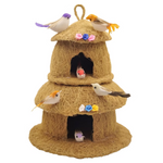 Coir Bird Nest Hanging Nature-Inspired Balcony Decor