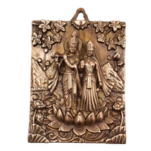 Radha Krishna Wall Decor  Handmade Divine Love Art for Homes