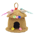 Handmade Coir Bird House Aesthetic Balcony Decor