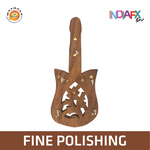 Wooden Wall Hanging Guitar Shaped Key Holder/Hanger (Large) Handmade by Women Se