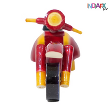 Vintage Vibes! Handcrafted Etikoppaka Scooter Toy