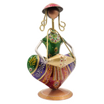 Handmade Folk Musician Figurine Artistic Home Decor Piece