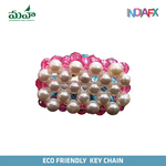 Cute small beads purse keychain for women & girls Handmade