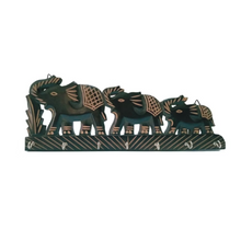 Wooden Key Holder | Decorative Key Hanger | Gift For Home - Hand Made in India