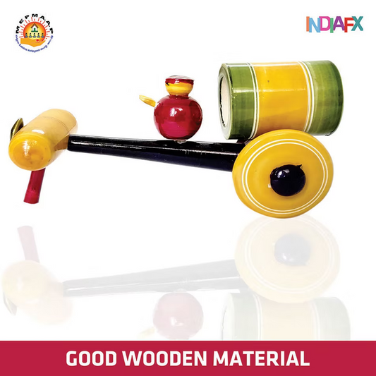 Etikoppaka cart Showpiece Wooden Toy for Kids Play and Unique Showpiece for Home