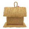 Rustic Coconut Coir Bird House Cute Hanging Decor