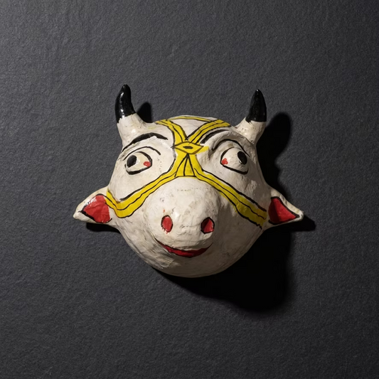 Cheriyal Cow Face Wall Art