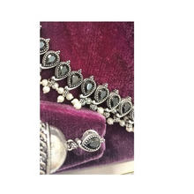 Silver Look-Alike Choker | Premium Quality | Trendy Office Wear Jewellery