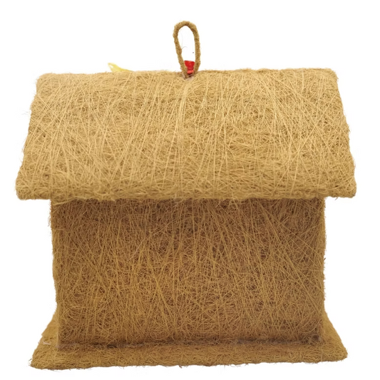 Handmade Coconut Coir Bird Nest Creative Eco Decor