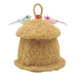 Handmade Coir Bird House Aesthetic Balcony Decor