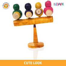 Etikoppaka Special 4 Birds Showpiece Wooden Toy Handmade