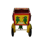 Handcrafted & perfectly handpainted wooden Rickshaw home decor showpiece
