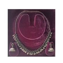 Silver Look-Alike Choker | Premium Quality | Trendy Office Wear Jewellery