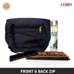 Women's Jeans Hand Bag Handmade by Women Self Help Group's of AP MEPMA