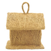 Mini Coconut Coir Bird House Cute Hanging Decor