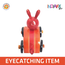 Etikoppaka handmade wooden showpiece & toy Small Car Handmade by APMEMPA