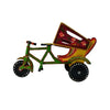 Handcrafted & perfectly handpainted wooden Rickshaw home decor showpiece